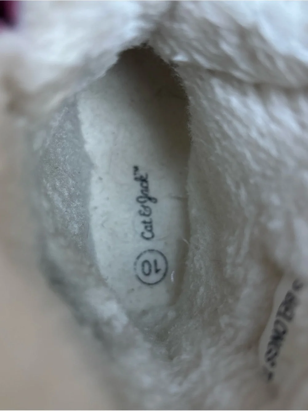 Cat & Jack Denver toddler winter boots Pink Snow Little Girls Waterproof Sz 10